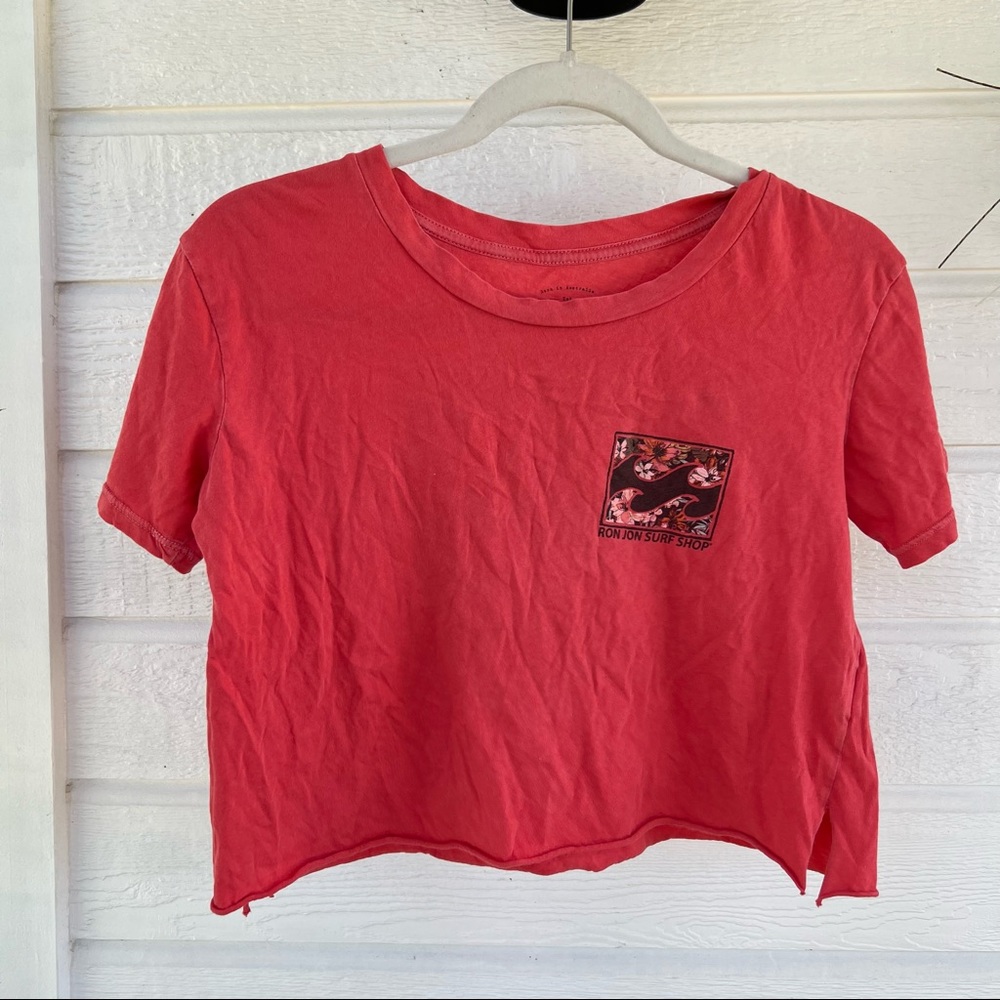 Ron Jon cropped tshirt